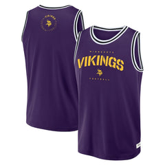 Fanatics Minnesota Vikings Elements Future Ground Jersey Tank Top Purple