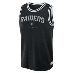 Fanatics Las Vegas Raiders Elements Future Ground Jersey Tank Top Black