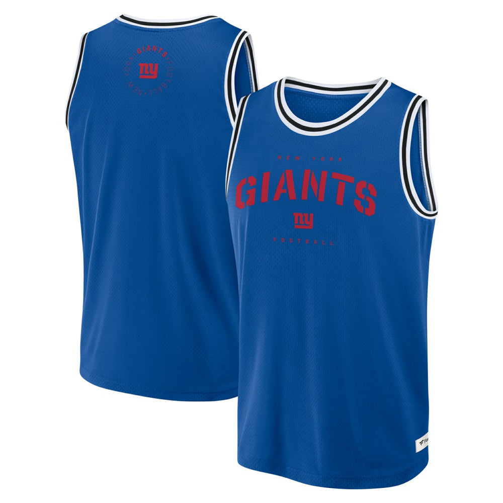 Fanatics New York Giants Elements Future Ground Jersey Tank Top Royal