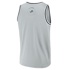 Fanatics Detroit Lions Elements Future Ground Jersey Tank Top Silver