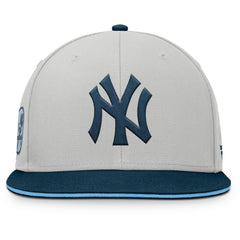 New York Yankees Fanatics Knuckleball Snapback Hat - Gray - Fanatics Lifestyle