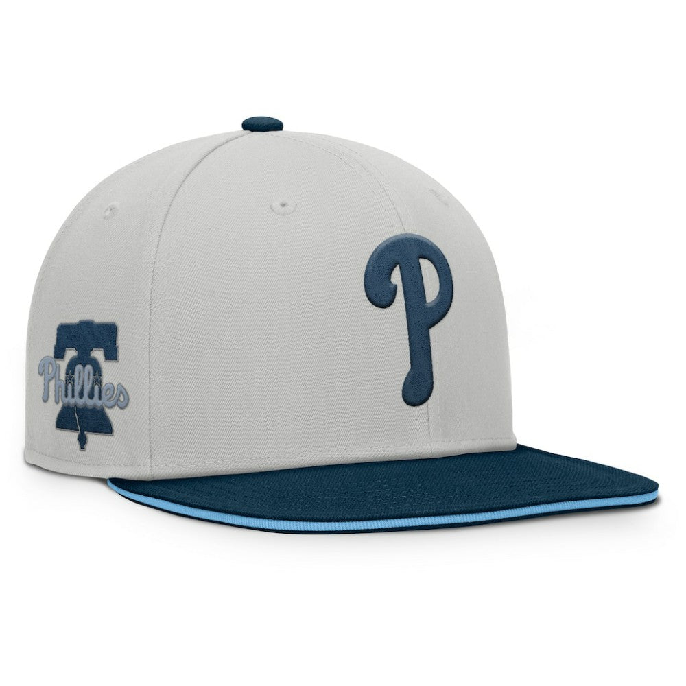 Philadelphia Phillies Fanatics Knuckleball Snapback Hat - Gray - Fanatics Lifestyle