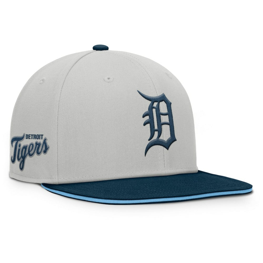 Detroit Tigers Fanatics Knuckleball Snapback Hat - Gray - Fanatics Discount
