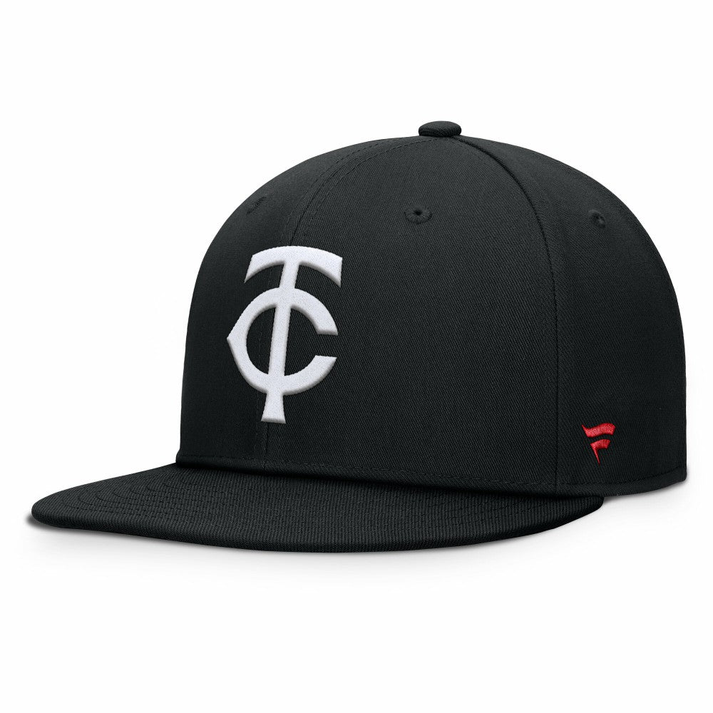 Minnesota Twins Fanatics Walk-Off Bullpen Snapback Hat - Black - Fanatics Lifestyle