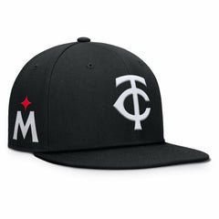 Minnesota Twins Fanatics Walk-Off Bullpen Snapback Hat - Black - Fanatics Lifestyle
