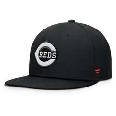 Cincinnati Reds Fanatics Walk-Off Bullpen Snapback Hat - Black - Fanatics Discount