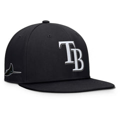 Tampa Bay Rays Fanatics Walk-Off Bullpen Snapback Hat - Black - Fanatics on Sale