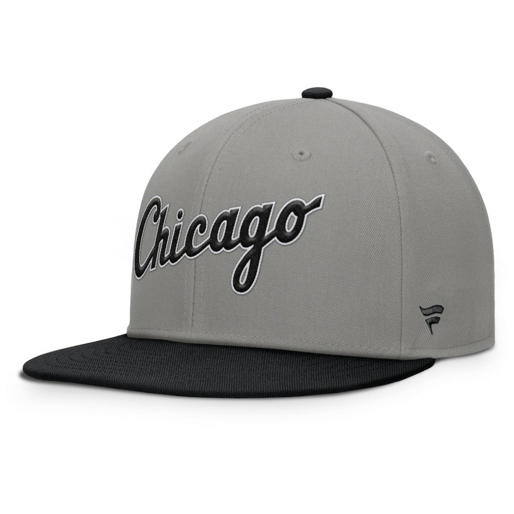 Chicago White Sox Fanatics Clubhouse Dugout Fitted Hat - Gray/Black - Fanatics Sale
