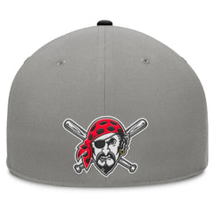 Pittsburgh Pirates Fanatics Clubhouse Dugout Fitted Hat - Gray/Black - Fanatics Discount
