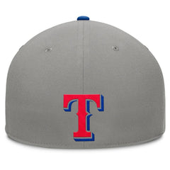 Texas Rangers Fanatics Clubhouse Dugout Fitted Hat - Gray/Royal - Fanatics Online