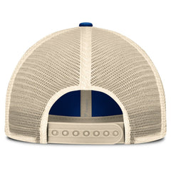 Texas Rangers Fanatics Cooperstown Collection Eastbound Mesh Adjustable Hat - Royal/Natural - Fanatics Lifestyle