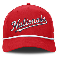 Washington Nationals Fanatics Clubhouse Foul Ball A-Frame Adjustable Hat - Red - Fanatics Sale