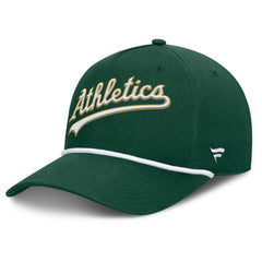 Athletics Fanatics Clubhouse Foul Ball A-Frame Adjustable Hat - Green - Fanatics Lifestyle
