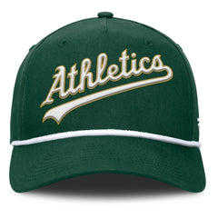 Athletics Fanatics Clubhouse Foul Ball A-Frame Adjustable Hat - Green - Fanatics Lifestyle