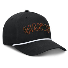 San Francisco Giants Fanatics Clubhouse Foul Ball A-Frame Adjustable Hat - Black - Fanatics Sale