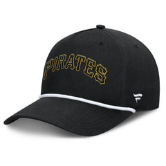Pittsburgh Pirates Fanatics Clubhouse Foul Ball A-Frame Adjustable Hat - Black - Fanatics Online