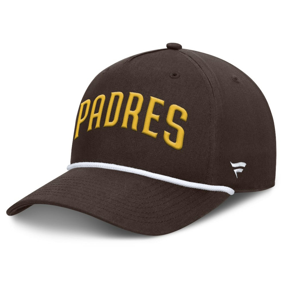 San Diego Padres Fanatics Clubhouse Foul Ball A-Frame Adjustable Hat - Brown - Fanatics Online