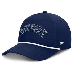New York Yankees Fanatics Clubhouse Foul Ball A-Frame Adjustable Hat - Navy - Fanatics on Sale