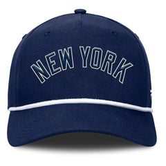 New York Yankees Fanatics Clubhouse Foul Ball A-Frame Adjustable Hat - Navy - Fanatics on Sale