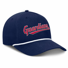 Cleveland Guardians Fanatics Clubhouse Foul Ball A-Frame Adjustable Hat - Navy - Fanatics Lifestyle