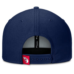 Cleveland Guardians Fanatics Clubhouse Splitter Snapback Hat - Navy/Red - Fanatics on Sale