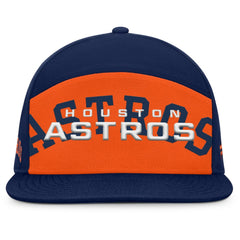 Houston Astros Fanatics Clubhouse Splitter Snapback Hat - Navy/Orange - Fanatics Lifestyle