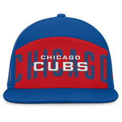 Chicago Cubs Fanatics Clubhouse Splitter Snapback Hat - Royal/Red - Fanatics Online