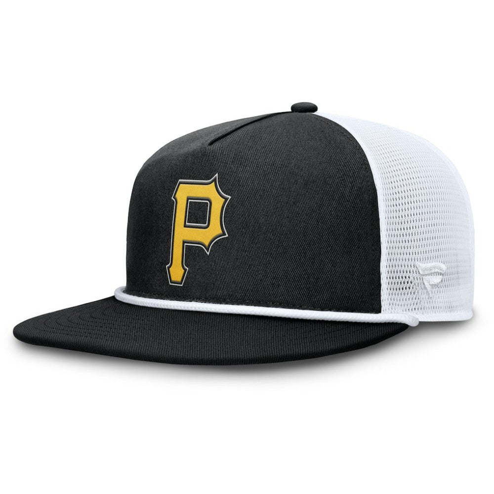 Pittsburgh Pirates Fanatics Clubhouse Change Up Snapback Hat - Black/White - Fanatics Sale