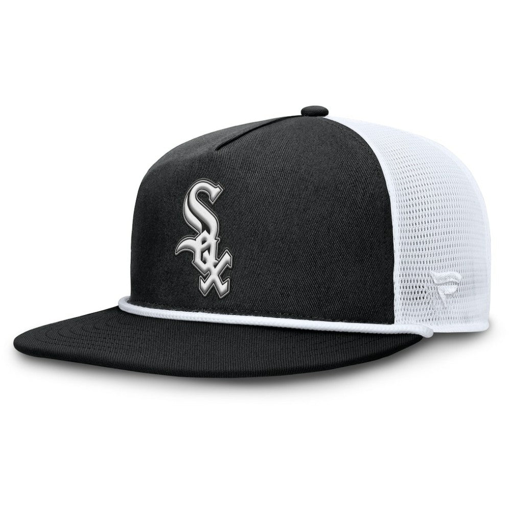 Chicago White Sox Fanatics Clubhouse Change Up Snapback Hat - Black/White - Fanatics Sale