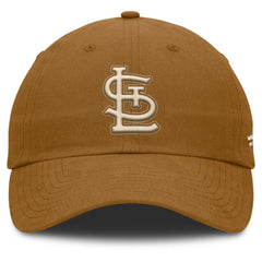 St. Louis Cardinals Fanatics Act Natural Chopper Adjustable Hat - Brown - Fanatics on Sale