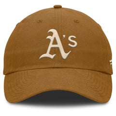 Athletics Fanatics Act Natural Chopper Adjustable Hat - Brown - Fanatics Lifestyle