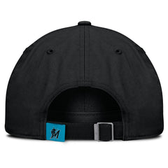 Miami Marlins Nike Club Adjustable Hat - Black - Nike Sale