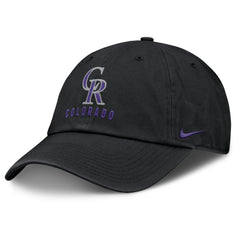 Colorado Rockies Nike Club Adjustable Hat - Black - Nike Online