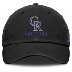 Colorado Rockies Nike Club Adjustable Hat - Black - Nike Online