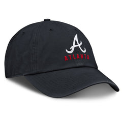 Atlanta Braves Nike Club Adjustable Hat - Navy - Nike Discount