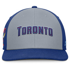 Toronto Blue Jays Nike Pro Performance Snapback Hat - Gray/Royal - Nike Lifestyle