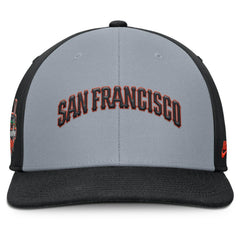 San Francisco Giants Nike Pro Performance Snapback Hat - Gray/Black - Nike Sale