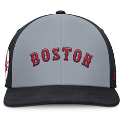 Boston Red Sox Nike Pro Performance Snapback Hat - Gray/Navy - Nike Online