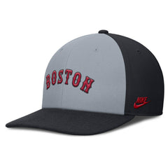 Boston Red Sox Nike Pro Performance Snapback Hat - Gray/Navy - Nike Online