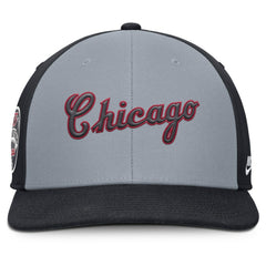 Chicago White Sox Nike Pro Performance Snapback Hat - Gray/Navy - Nike Discount