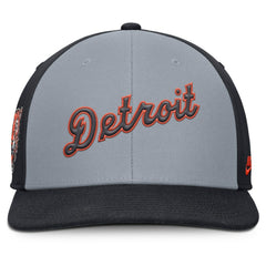 Detroit Tigers Nike Pro Performance Snapback Hat - Gray/Navy - Nike Lifestyle