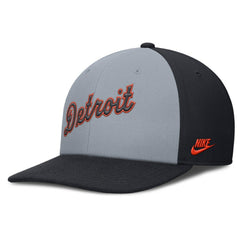 Detroit Tigers Nike Pro Performance Snapback Hat - Gray/Navy - Nike Lifestyle