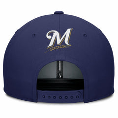 Milwaukee Brewers Nike Pro Performance Snapback Hat - Gray/Navy - Nike Lifestyle