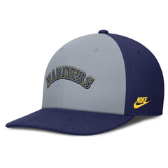 Seattle Mariners Nike Pro Performance Snapback Hat - Gray/Navy - Nike Online