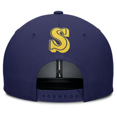 Seattle Mariners Nike Pro Performance Snapback Hat - Gray/Navy - Nike Online