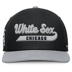 Chicago White Sox Nike Pro Performance Snapback Hat - Black/Gray - Nike Sale