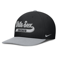 Chicago White Sox Nike Pro Performance Snapback Hat - Black/Gray - Nike Sale
