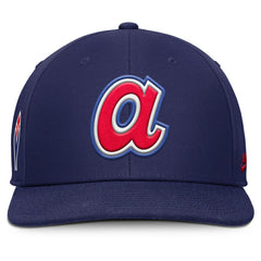 Atlanta Braves Nike Pro Performance Snapback Hat - Navy - Nike Lifestyle