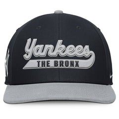 New York Yankees Nike Pro Performance Snapback Hat - Navy/Gray - Nike on Sale