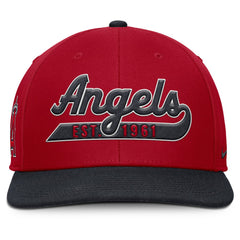 Los Angeles Angels Nike Pro Performance Snapback Hat - Red/Navy - Nike on Sale